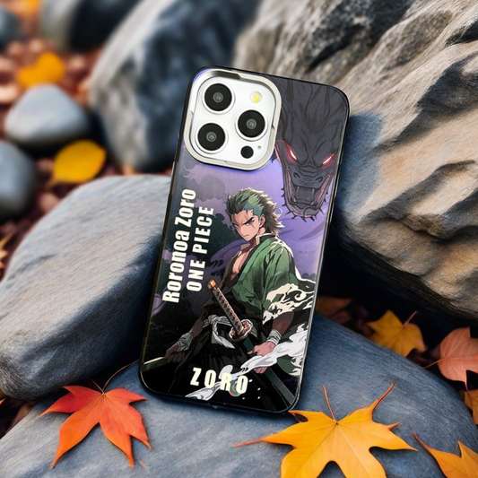 OP | The Samurai with three swords Silver Phone Case