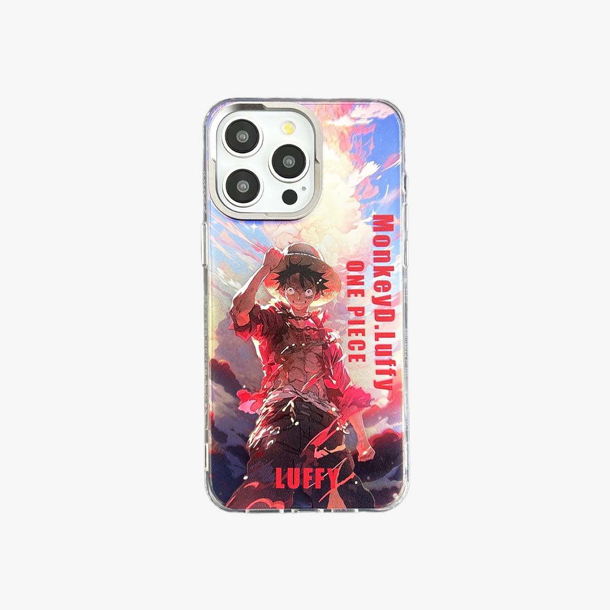 OP | Straw Hat Boy Silver Phone Case