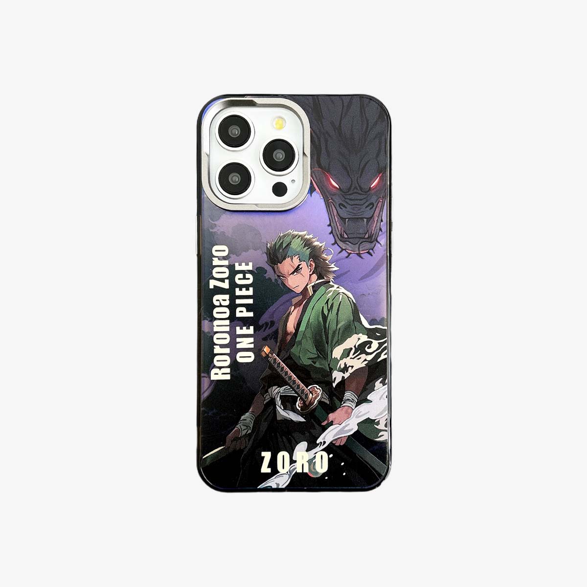 OP | The Samurai with three swords Silver Phone Case