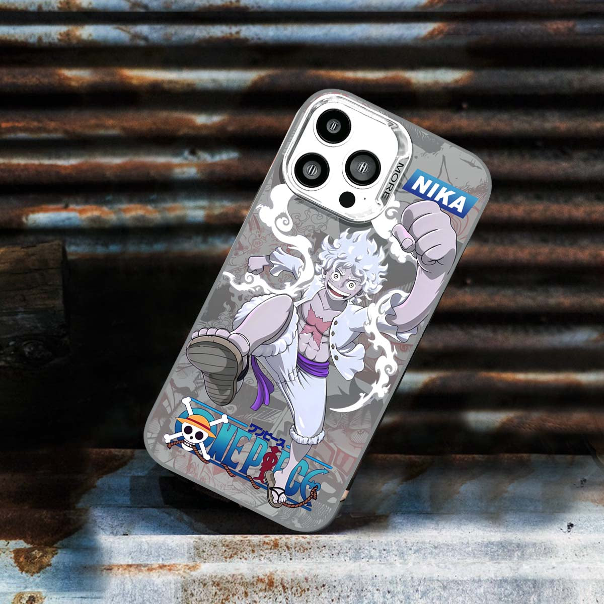 OP | L Nika Silver Phone Case